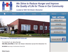 Tablet Screenshot of bremertonfoodline.org